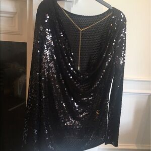 Michael Kors sexy sequined top